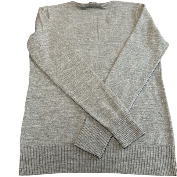 Ralph Lauren Sport 100% Merino Wool Gray Sweater Size Large - Picture 2 of 5